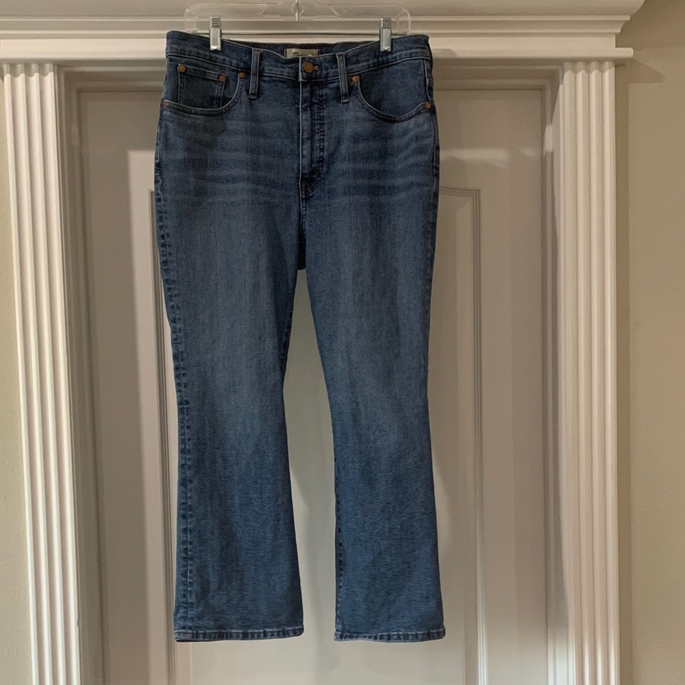 Madewell Classic Blue Bootcut Jeans